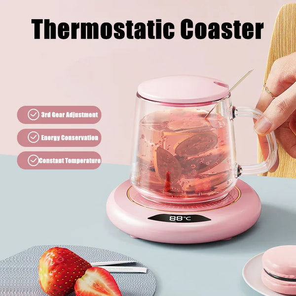 Thermostatic USB Heating Coaster