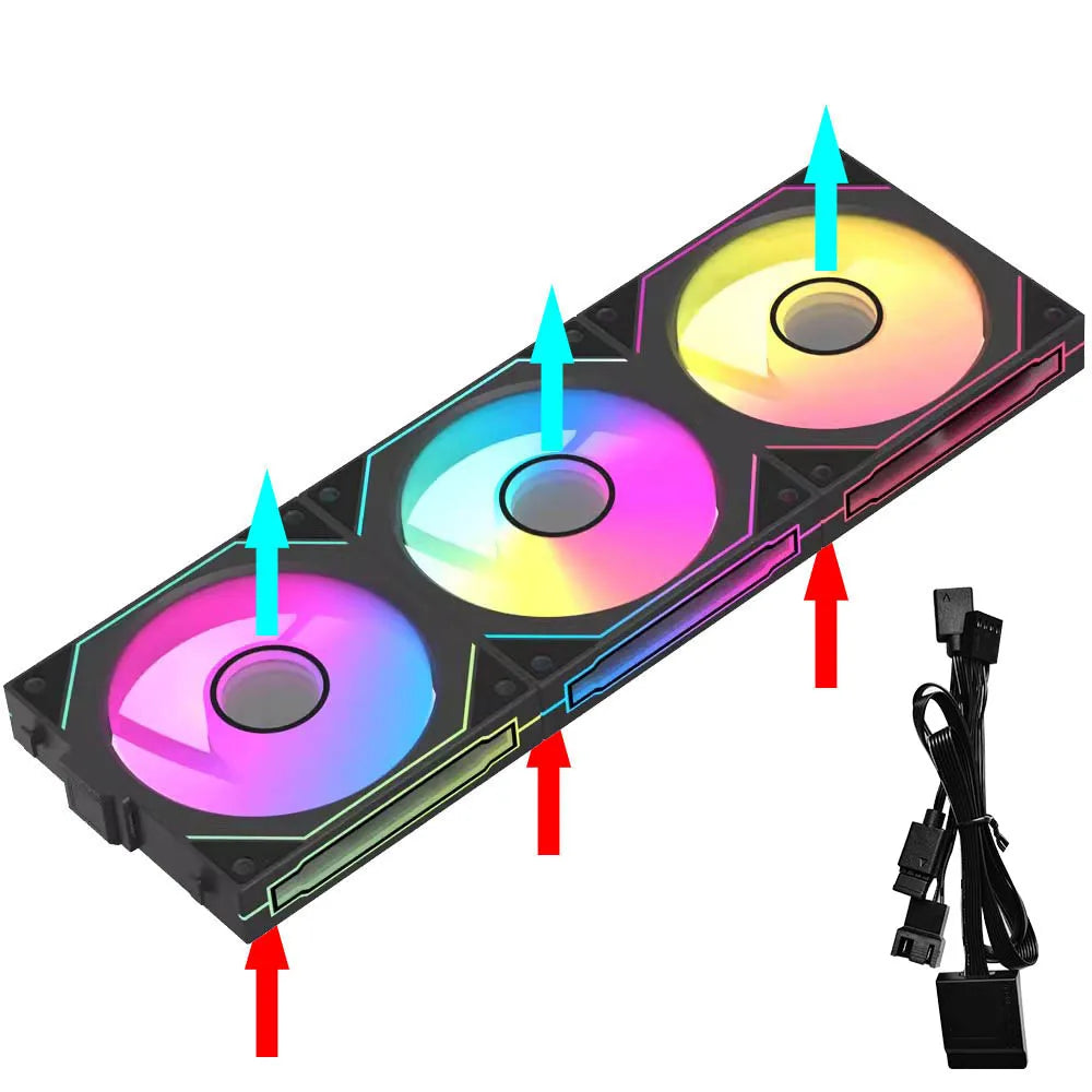 JUMPEAK MX120 Modular ARGB Cooling Fan