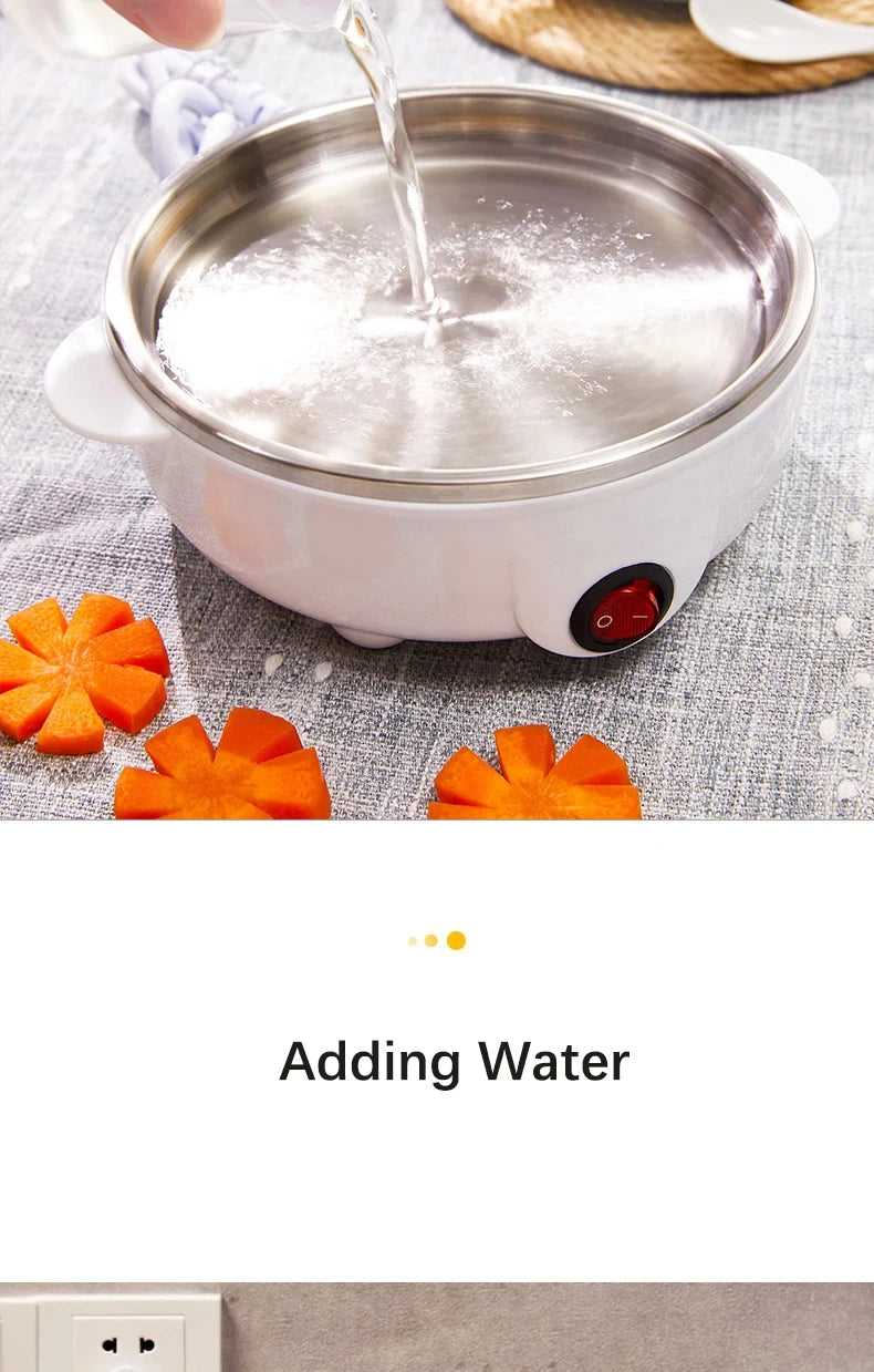 Multifunction Electric Egg Cooker & Steamer