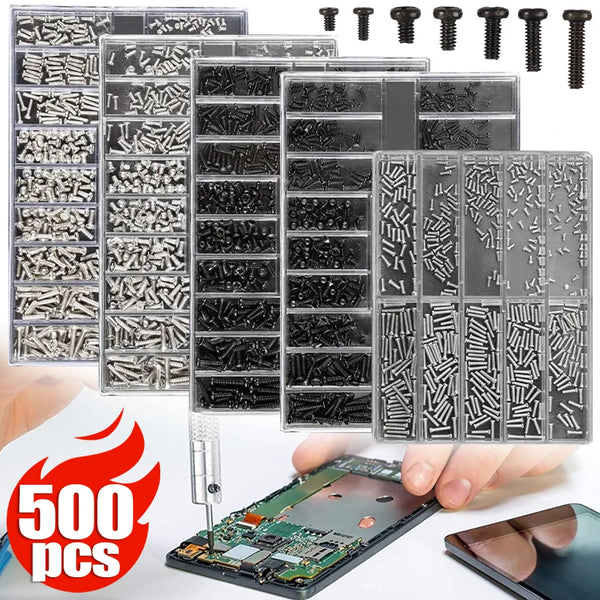 500PCS Laptop Notebook Replacement Screws Set