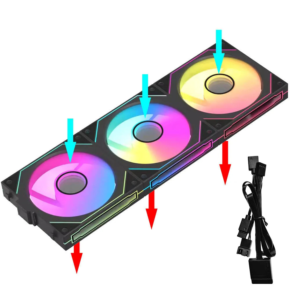 JUMPEAK MX120 Modular ARGB Cooling Fan