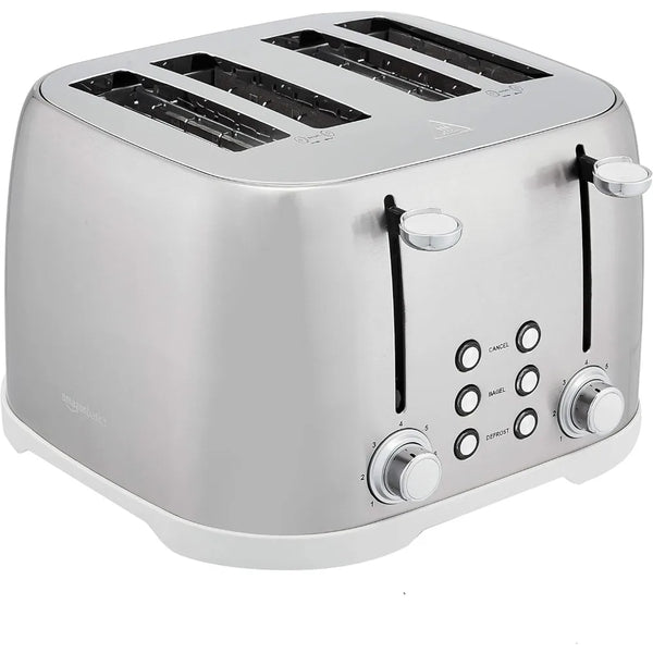 4-Slot Black Toaster