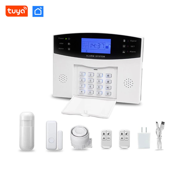 Keypad GSM WiFi Burglar Alarm System