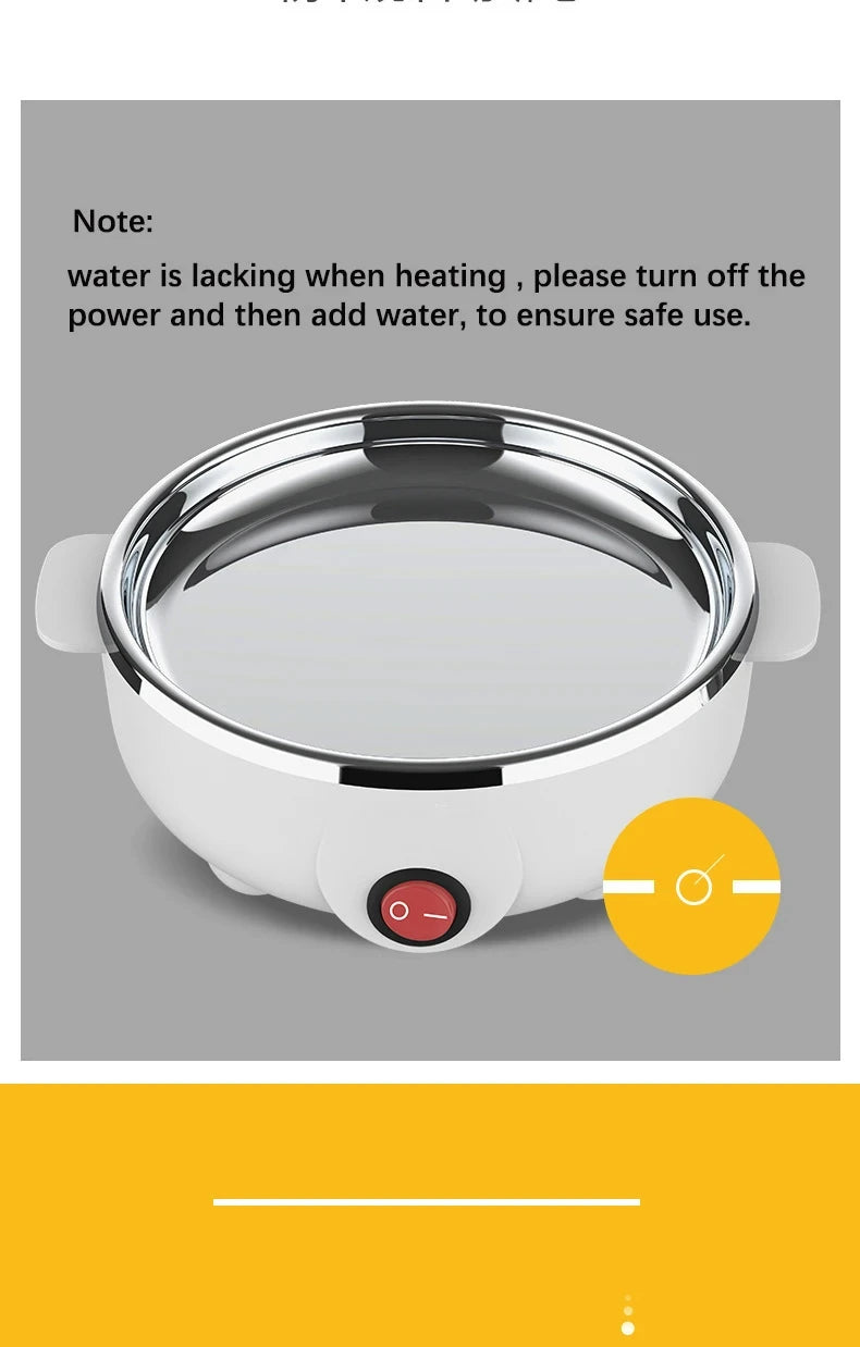 Multifunction Electric Egg Cooker & Steamer