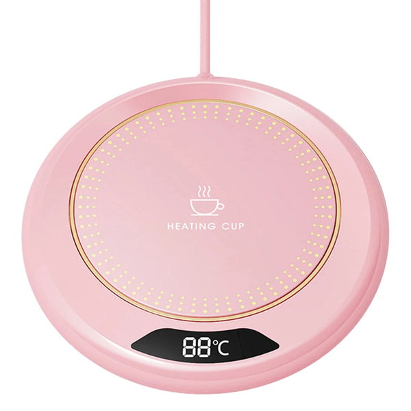 Electric Coffee Mug Warmer – Auto Shut-Off USB Heating Plate