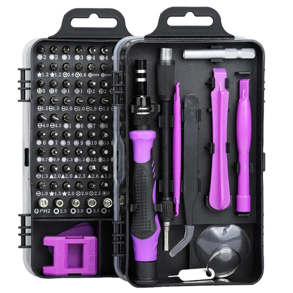 115-in-1 Magnetic Precision Screwdriver Set – Multi-Function Repair Tool Kit