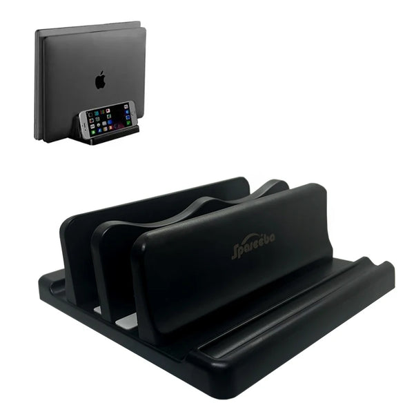 Adjustable Vertical Laptop Stand – Space-Saving Office Organizer