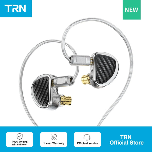 TRN JAWS In-Ear Earphones – 3DD+4BA+1PD HiFi Monitor Headphones