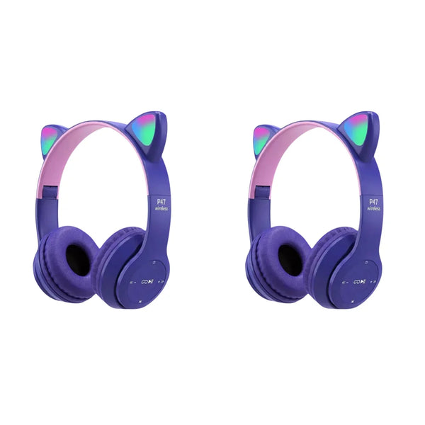 Glow Light Wireless Over-Ear Headphones