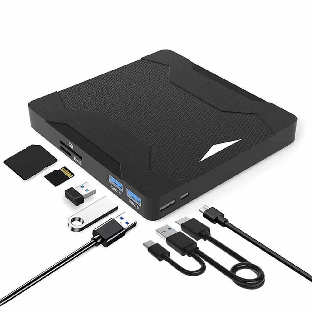 Portable USB 3.0 CD/DVD Writer and External Optical Drive