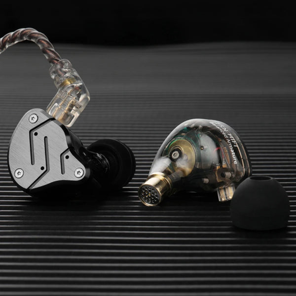 KZ-ZSN Hybrid Metal Headphones
