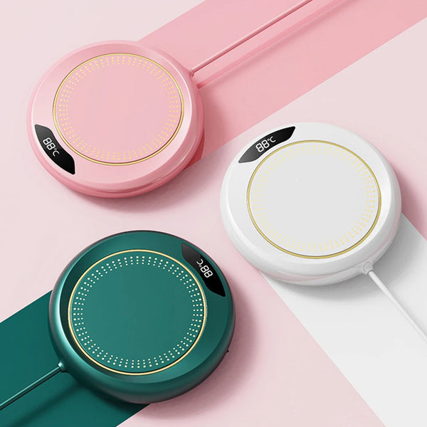 Electric Coffee Mug Warmer – Auto Shut-Off USB Heating Plate