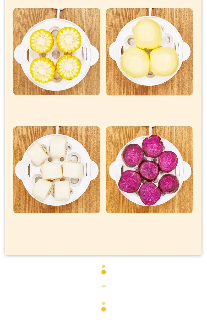 Multifunction Electric Egg Cooker & Steamer