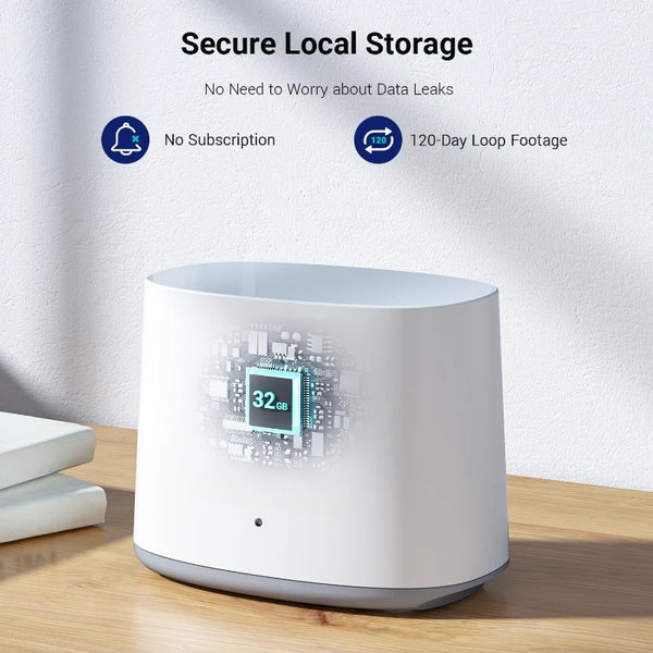 Solar-Powered Wireless Outdoor Security Camera System