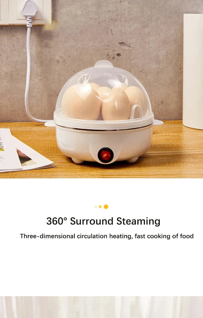 Multifunction Electric Egg Cooker & Steamer