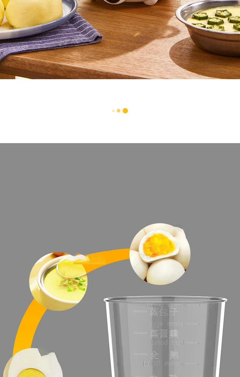 Multifunction Electric Egg Cooker & Steamer