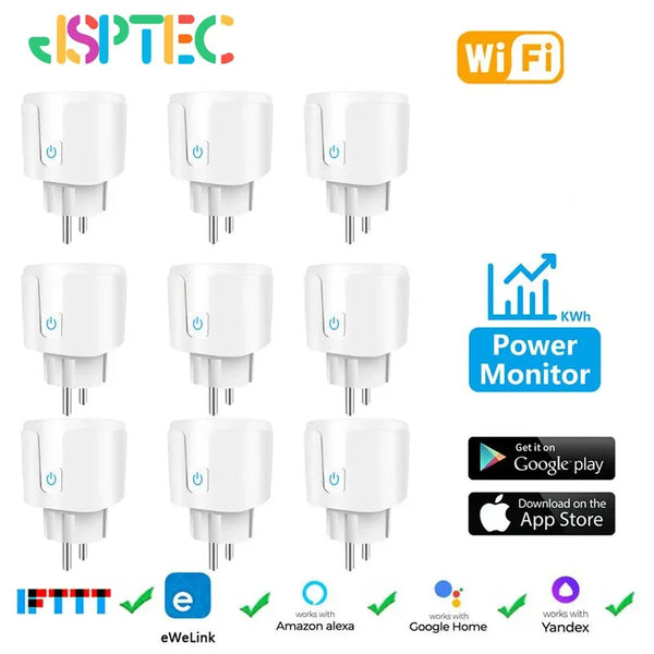 eWeLink WiFi Smart Socket – Power Monitoring & Voice Control