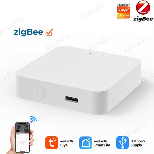 Tuya Zigbee 3.0 Gateway Hub – Smart Home Automation Bridge