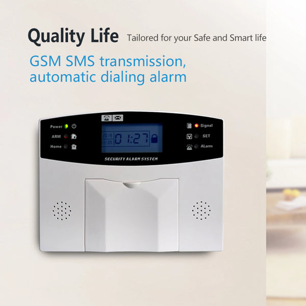 Keypad GSM WiFi Burglar Alarm System