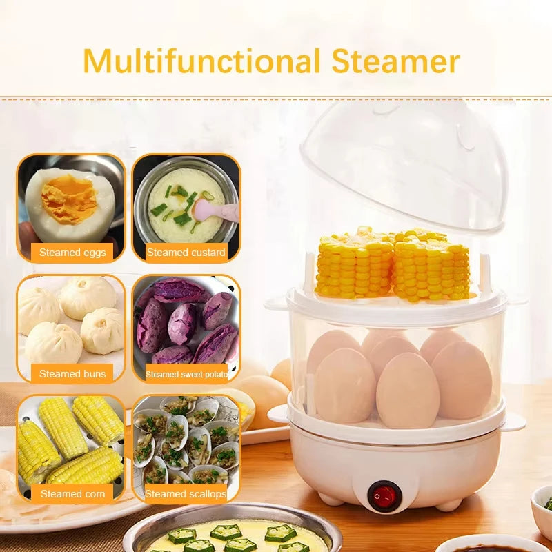 Multifunction Electric Egg Cooker & Steamer