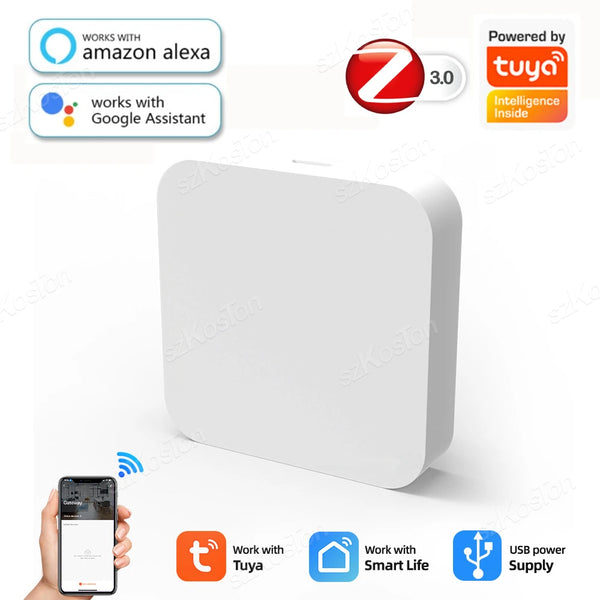 Tuya Zigbee 3.0 Gateway Hub – Smart Home Automation Bridge
